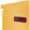 Leitz Click & Store - Grande Boite de Rangement Pliable avec Couvercle, Carton Solide, Maison / Bureau, Gamme Cosy, Jaune, 53470