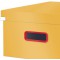 Leitz Click & Store - Boite de Rangement Pliable avec Couvercle, Carton Solide, Format A3, Maison / Bureau, Gamme Cosy, Jaune, 5