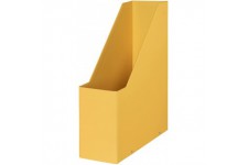 Leitz Click & Store - Porte-Magazines A4 en Carton, Maison / Bureau, Gamme Cosy, Jaune, 53560019