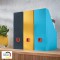 Leitz Click & Store - Porte-Magazines A4 en Carton, Maison / Bureau, Gamme Cosy, Jaune, 53560019