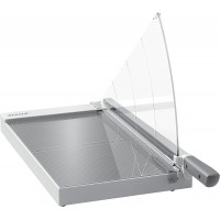 Leitz Precision Office 90220000 - Cisaille A3, Capacite 15 Feuilles, Longueur de Coupe 457 mm, Lame en Acier, Reperes