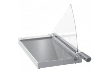 Leitz Precision Office 90220000 - Cisaille A3, Capacite 15 Feuilles, Longueur de Coupe 457 mm, Lame en Acier, Reperes