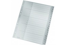 LEITZ intercalaire en plastique A-Z format A4 extra large