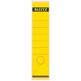 Leitz etiquettes Self Adhesive pour Classeurs a  Levier Couverture Papier et Dos 80 mm, Large, Long, 61,5 x 285 mm, Papier, 1640