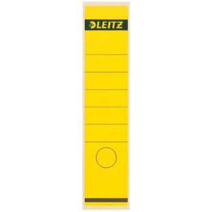 Leitz etiquettes Self Adhesive pour Classeurs a  Levier Couverture Papier et Dos 80 mm, Large, Long, 61,5 x 285 mm, Papier, 1640