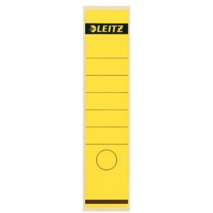 Leitz etiquettes Self Adhesive pour Classeurs a  Levier Couverture Papier et Dos 80 mm, Large, Long, 61,5 x 285 mm, Papier, 1640