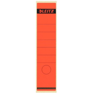 Leitz etiquettes Self Adhesive pour Classeurs a  Levier Couverture Papier et Dos 80 mm, Large, Long, 61,5 x 285 mm, Papier, 1640