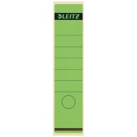 Leitz etiquettes Self Adhesive pour Classeurs a  Levier Couverture Papier et Dos 80 mm, Large, Long, 61,5 x 285 mm, Papier, 16 4