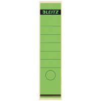 Leitz etiquettes Self Adhesive pour Classeurs a  Levier Couverture Papier et Dos 80 mm, Large, Long, 61,5 x 285 mm, Papier, 16 4