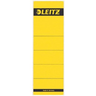 Leitz etiquettes Self Adhesive pour Classeurs a Levier Couverture Papier et Dos 80 mm, Large, Court, 61,5 x 192 mm,