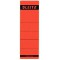 Leitz etiquettes Self Adhesive pour Classeurs a Levier Couverture Papier et Dos 80 mm, Large, Court, 61,5 x 192 mm,