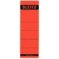 Leitz etiquettes Self Adhesive pour Classeurs a Levier Couverture Papier et Dos 80 mm, Large, Court, 61,5 x 192 mm,