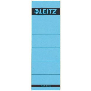 Leitz etiquettes Self Adhesive pour Classeurs a  Levier Couverture Papier et Dos 80 mm, Large, Court, 61,5 x 192 mm, Papier, 164