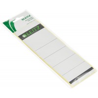 Leitz etiquettes Self Adhesive pour Classeurs a  Levier Couverture Papier et Dos 80 mm, Large, Court, 61,5 x 192 mm, Papier, 164