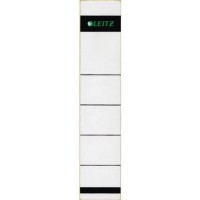 Leitz etiquettes Self Adhesive pour Classeurs a  Levier Couverture Papier et Dos 50 mm, etroit, Court, 39 x 192 mm, Papier, 16 4