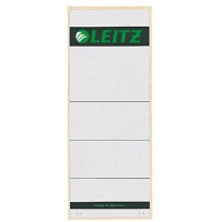 Leitz etiquettes Self Adhesive pour Formats Speciaux, etroit, Court, 61 x 157 mm, Papier, 16470085, Gris, Lot de 10 