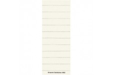 Leitz 19020001 Lot de 100 etiquettes blanches universelles a  3 lignes Blanc