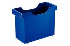 Esselte Leitz 19080035 Boite en plastique Uni-Box plus pour dossiers suspendus A4 (Bleu)