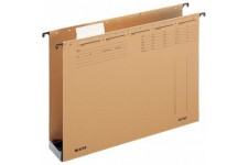 Lot de 15 : LEITZ aLPHA A4Cardboard, Plastic Brown Hanging Folder-Hanging Folders (A4, Cardboard, Plastic, Brown, 320g/m², dIN 8