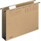 Lot de 25 : Esselte-leitz hangesammler alpha ® 60 mm, fond en carton (marron)