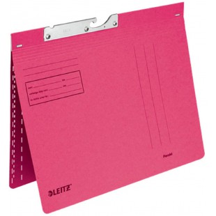 Lot de 50 : Esselte-leitz pendelhefter combi, agrafage kfm. carton (rouge)