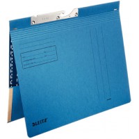 Lot de 50 : LEITZ pendelhefter Combi Avec bag-manila cardboard-blue