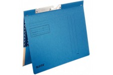 Lot de 50 : LEITZ pendelhefter Combi Avec bag-manila cardboard-blue