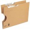 Lot de 25 : Esselte-leitz pendelmappe extra large sur le cote en carton (marron)