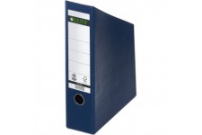 Leitz Porte-Revues avec Dos 80 mm, A4, Carton, Emballe a plat, Bleu, 24230035