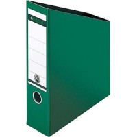 Leitz Porte-Revues avec Dos 80 mm, A4, Carton, Emballe a  plat, Vert, 24230055