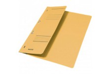 Lot de 50 : Esselte-leitz osenhefter 1/2 avant kfm. dossiers a4-carton recycle-jaune