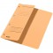 Lot de 50 : Leitz Cahier a oe“illets 1/2 couverture avant A4, reliure officielle, carton manille Chamonis.