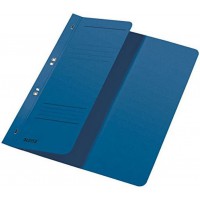 Lot de 50 : Esselte Leitz trous 1/2 chemises A4 en carton manille avec couverture de reliure-Bleu