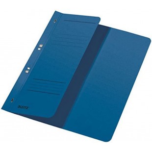 Lot de 50 : Esselte Leitz trous 1/2 chemises A4 en carton manille avec couverture de reliure-Bleu