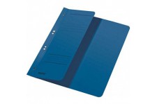 Lot de 50 : Esselte Leitz trous 1/2 chemises A4 en carton manille avec couverture de reliure-Bleu
