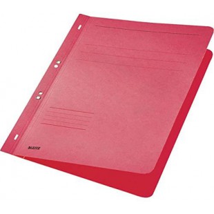 Lot de 50 : Esselte-leitz osenhefter 1/1 couverture kfm.- ou a lamelle a4-carton recycle-rouge