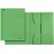 LEITZ 39240255 - Subcarpeta de 3 solapas. 430 grs.DIN A4 color verde