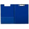 LEITZ - Ecritoire porte-blocs a  couverture, format A4, film transparent PP, bleu, couverture en cart