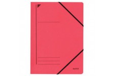 Leitz 39800025 Carton Rouge fichier - Fichiers (Carton, Rouge, A4, Portrait, 250 feuilles, 80 g/m²)
