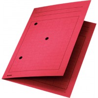 Lot de 50 : Esselte-leitz umlaufmappe gitterdruck format a4-carton recycle-rouge