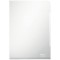 Leitz, chemise-coin en PVC souple premium, A4, transparent, boite de 100, 41530203