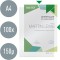 Leitz, chemise-coin en PVC souple premium, A4, transparent, boite de 100, 41530203
