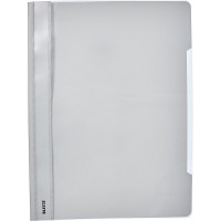 Lot de 25 : 41910001 - Dossiers PVC mecanismo pla¡stico con tarjetero (caja 25 ud.) DIN A4 color blanco