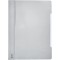 41910001 - Dossiers PVC mecanismo pla¡stico con tarjetero (caja 25 ud.) DIN A4 color blanco