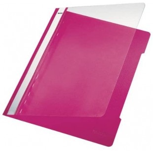 Esselte-leitz agrafeuse long standard a4 avec etiquette en pVC rose