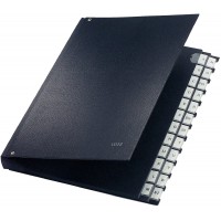 Esselte-Leitz 59240095 Trieur a  documents A-Z 24 compartiments en PP (Noir)