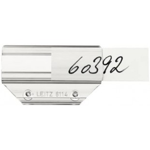 LEITZ Vollsichtreiter, PVC, (B)60 x (H)33 mm, transparent