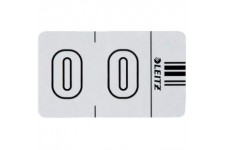 LEITZ Orgacolor 66000000 Nombre Sign 0 Blanc 100 pieces