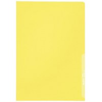 LEITZ chemises standard A4 en polypropylene graine, jaune