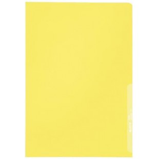 LEITZ chemises standard A4 en polypropylene graine, jaune